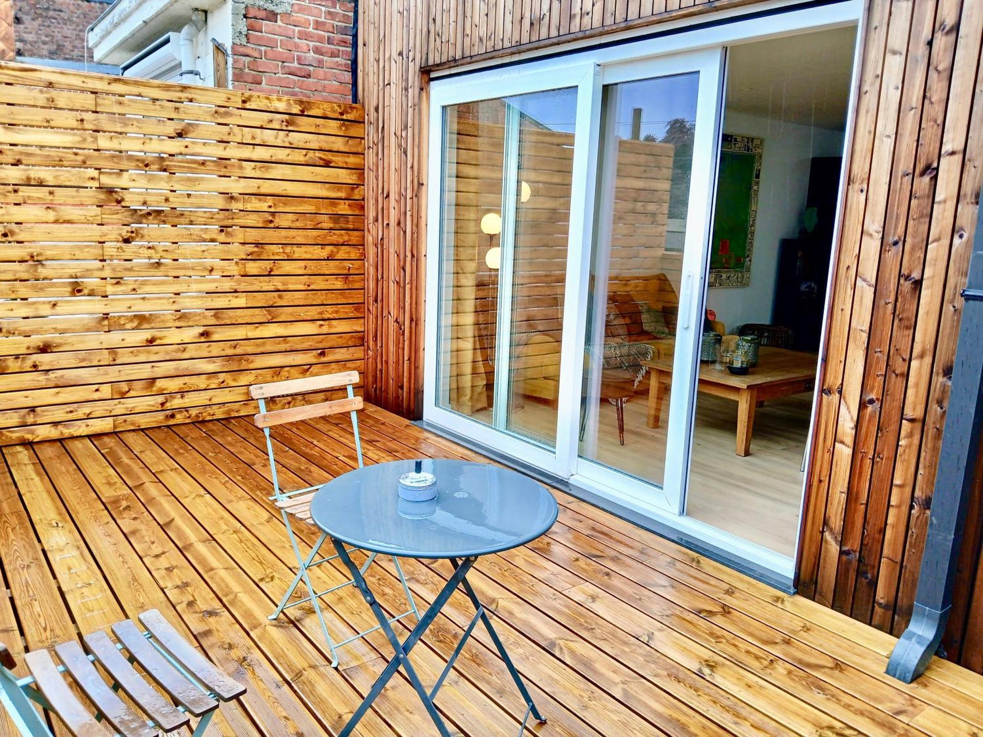 Appartement Du Peintre Theux Exteriör bild
